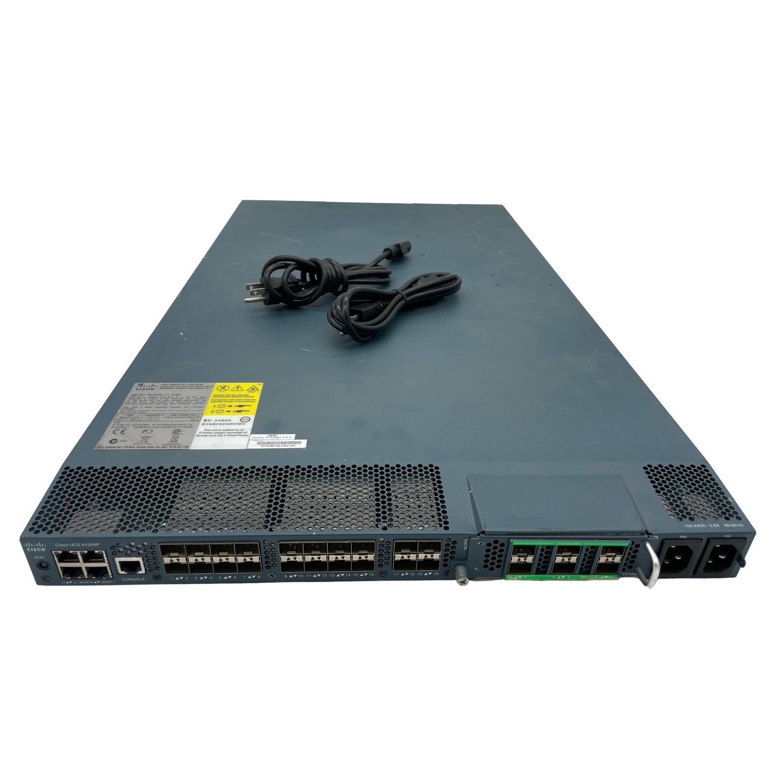 Cisco N10-S6100 20-Port 100Mbps SFP 1U Specialty Switch, Blue (Certified Refurbished)