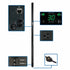 Tripp Lite PDUMNV30 24-Outlet 2500W 10 ft. Cord Rackmountable Power Strip, Black (Scratch and Dent)