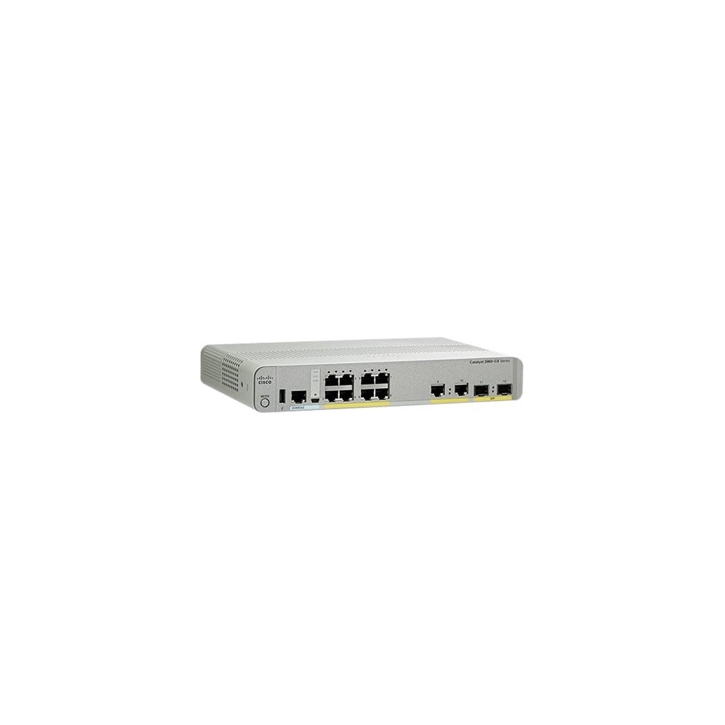 Cisco WS-C2960CX-8PC-L Catalyst 2960-CX 8 Port PoE, LAN Base (New Open Box)