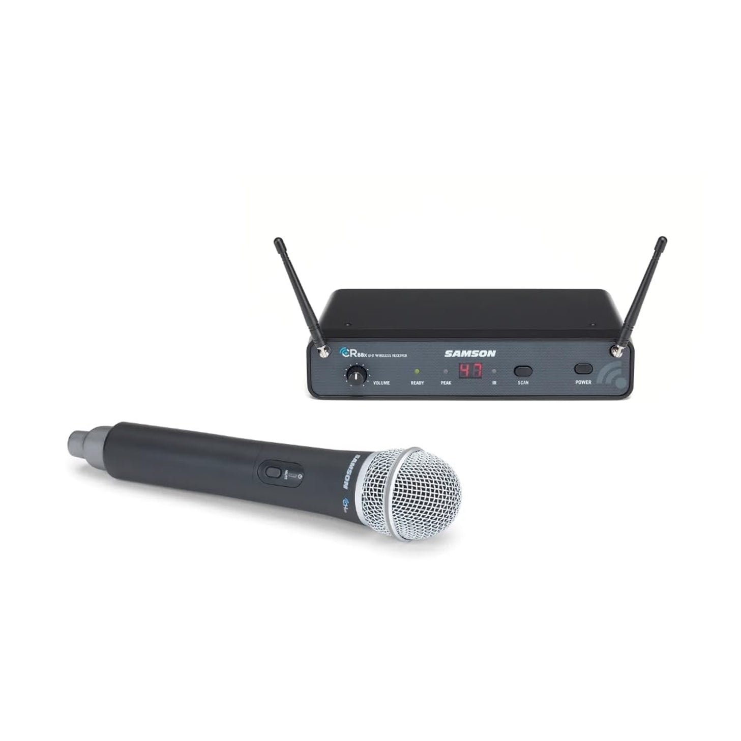 Samson CR88 16-Channel Wireless Receiver for Concert 88 Wireless System, Black (Certified Refurbished)