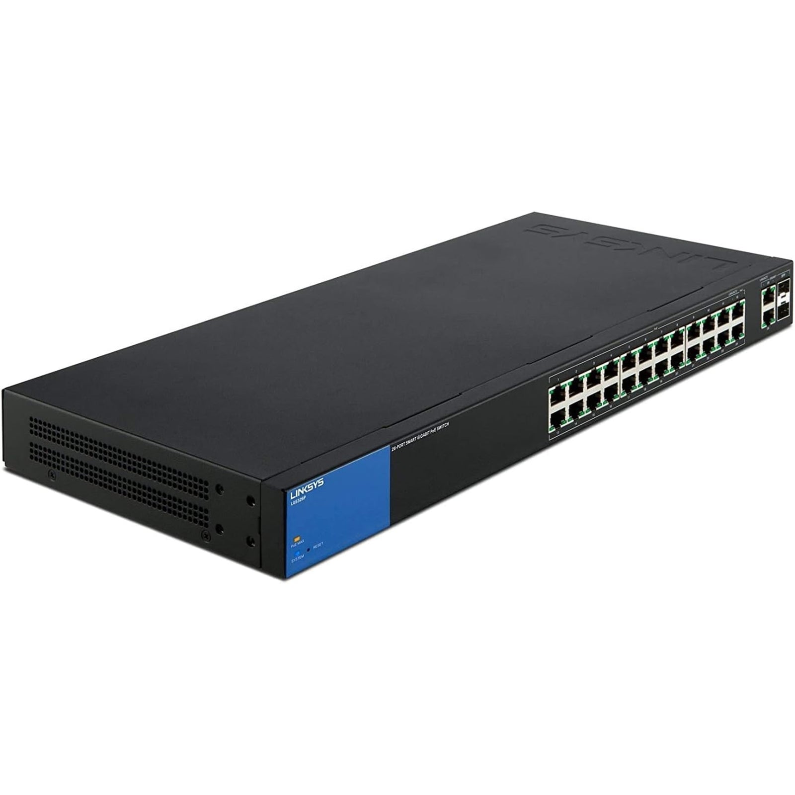 Linksys LGS326MP Smart 26-Port Gigabit PoE+ Network Switch (New Open Box)
