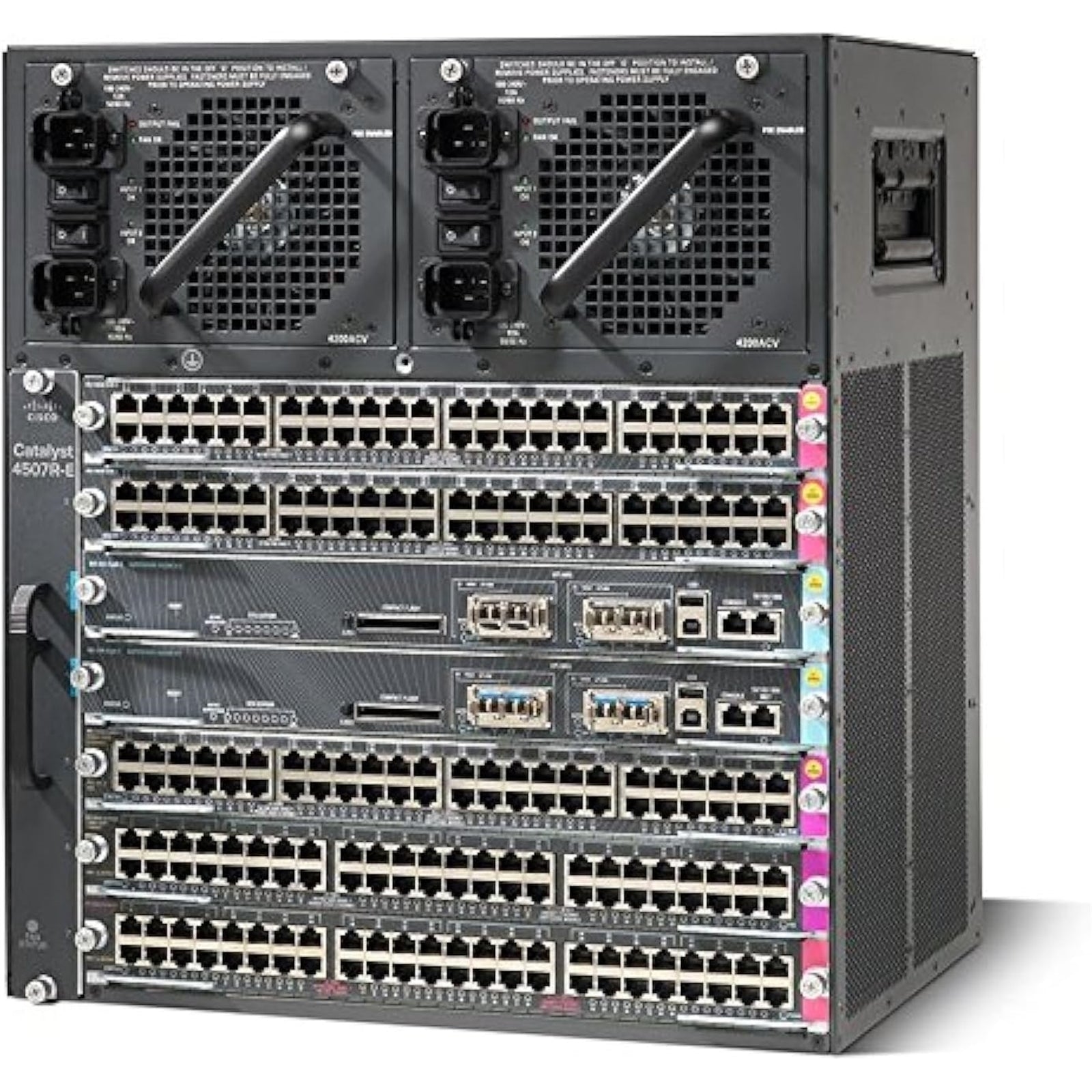 Cisco Catalyst 4507R-E Switch Chassis - 7 x Expansion Slot (Refurbished)