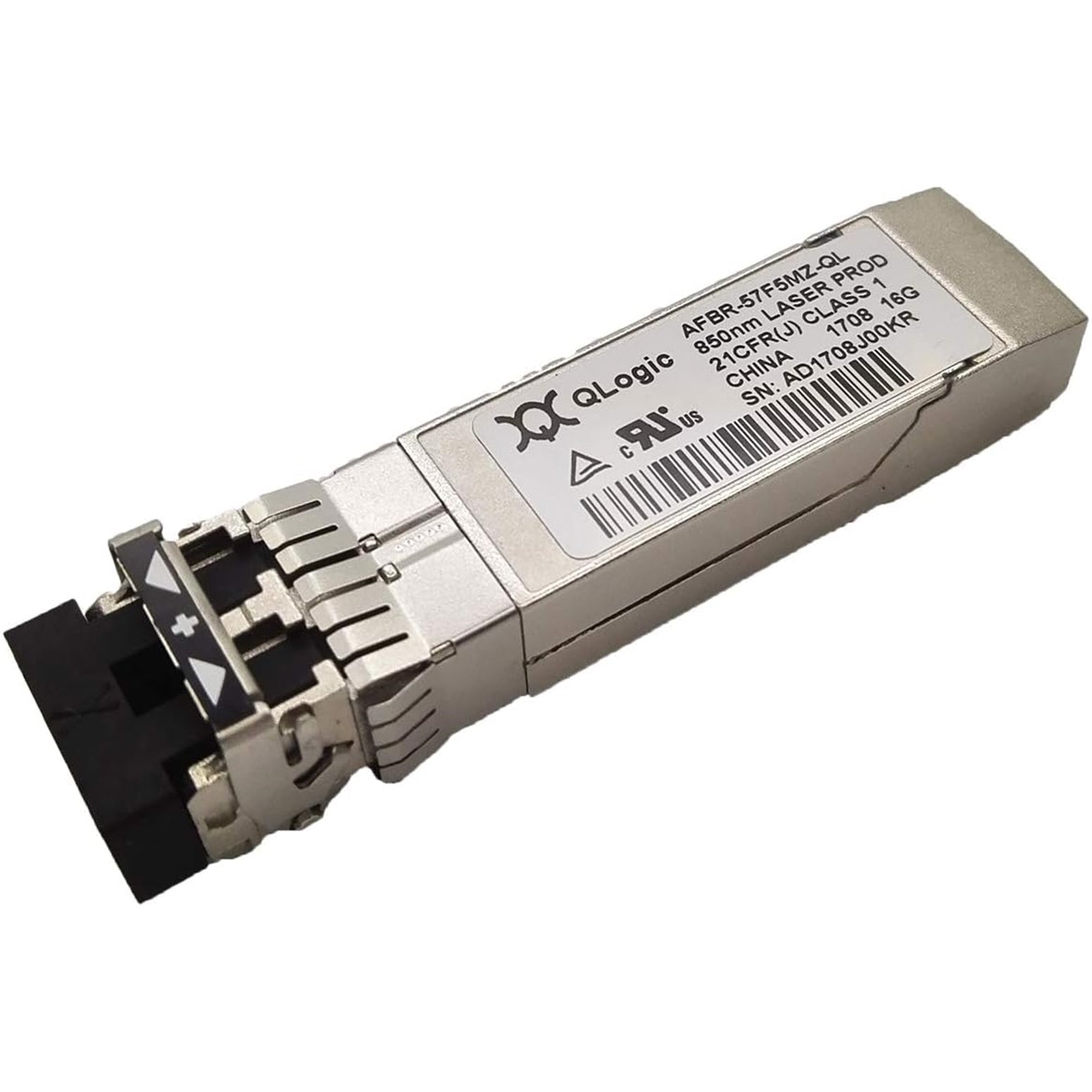 QLOGIC AFBR-57F5MZ-QL 16Gb 850nm 300mm SW SFP+ Optical Transceiver, Silver (Certified Refurbished)