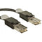 MOLEX 74577-0050 Speaker Double Banana Plug to Speaker Double Banana Plug, 1.6 ft., Black (Certified Refurbished)