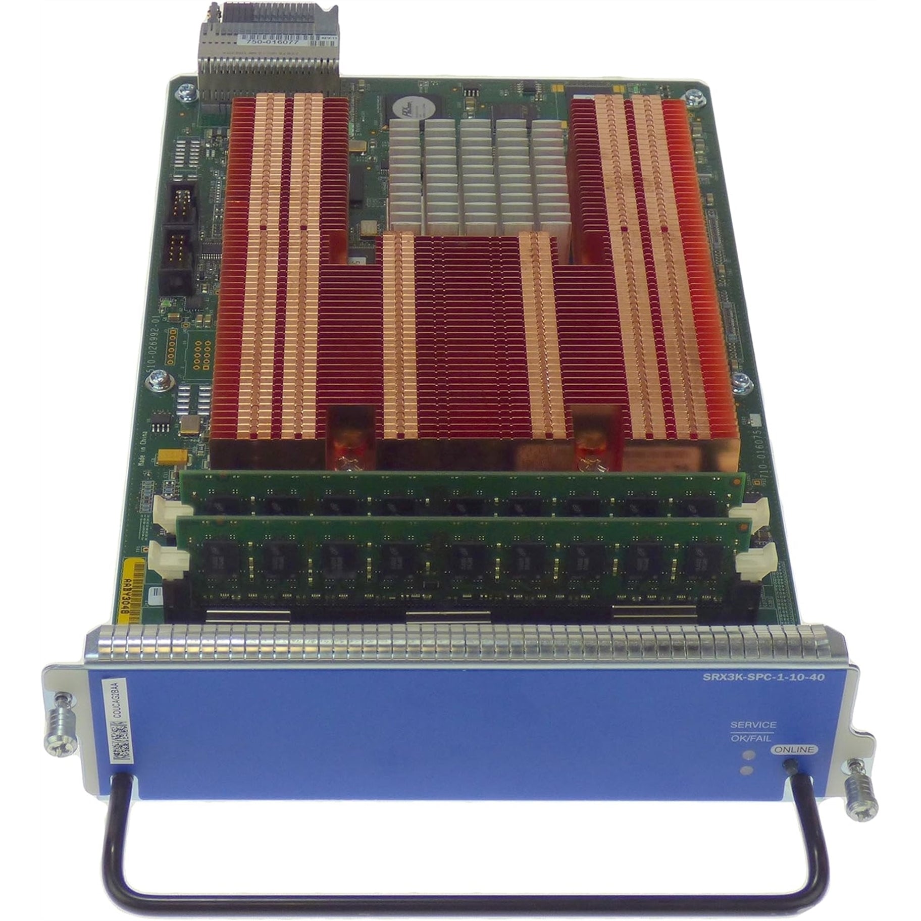 Juniper Networks SVC Processing Card SRX 3000 Single Processor 1GHZ 4GB Mem/CPU (Refurbished)