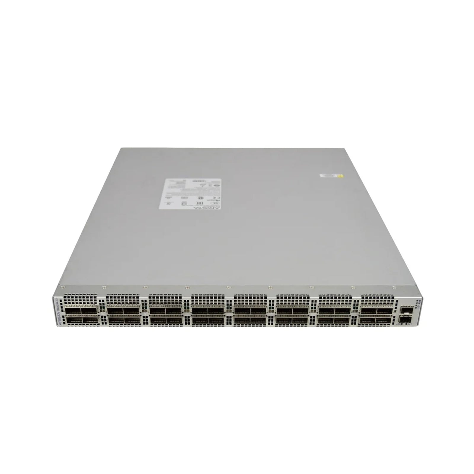 Arista DCS-7060DX4-32-F7060X4, 32x400GbE QSFP-DD, f-to-r air, 2xAC Grade A (Used - Good)