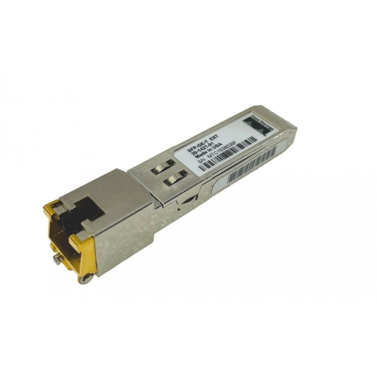Cisco 30-1421-01 1000BASE-T Transceiver, Silver (Certified Refurbished)