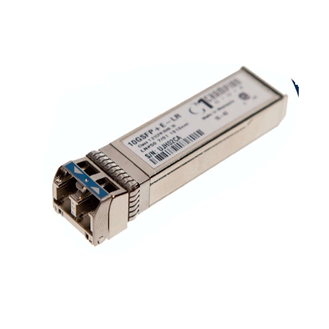 CHAMPION 10GSFP+E-ER2 Extended-reach 10GBase-ER SFP+, 1550nm, 40km rated, Silver (Certified Refurbished)