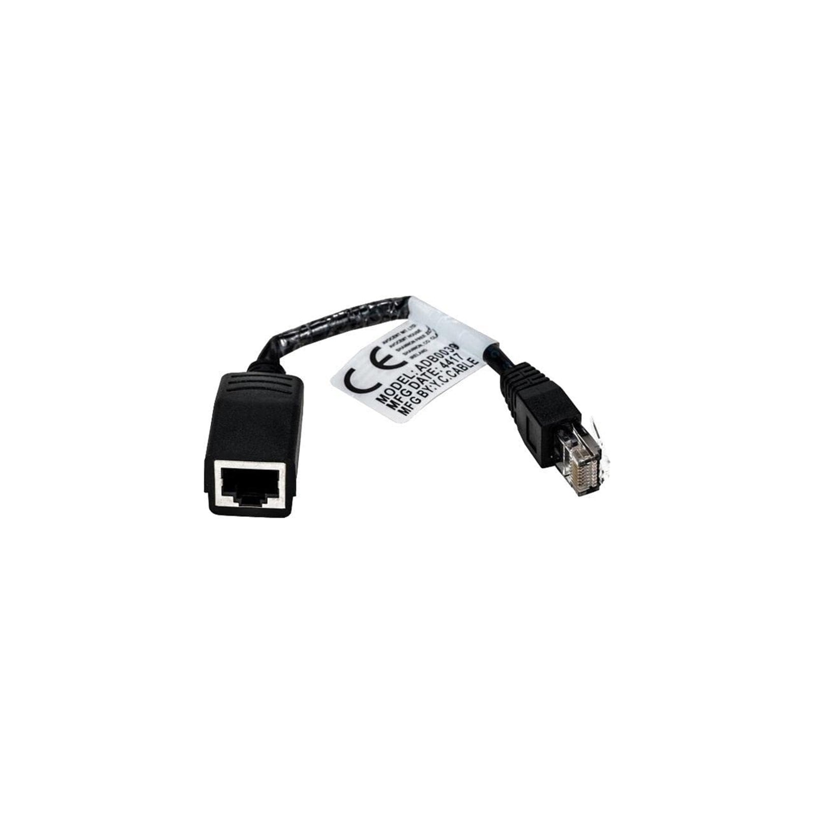 AVOCENT ADB0039 RJ-45 to RJ-45, 1 ft., Black (Certified Refurbished)
