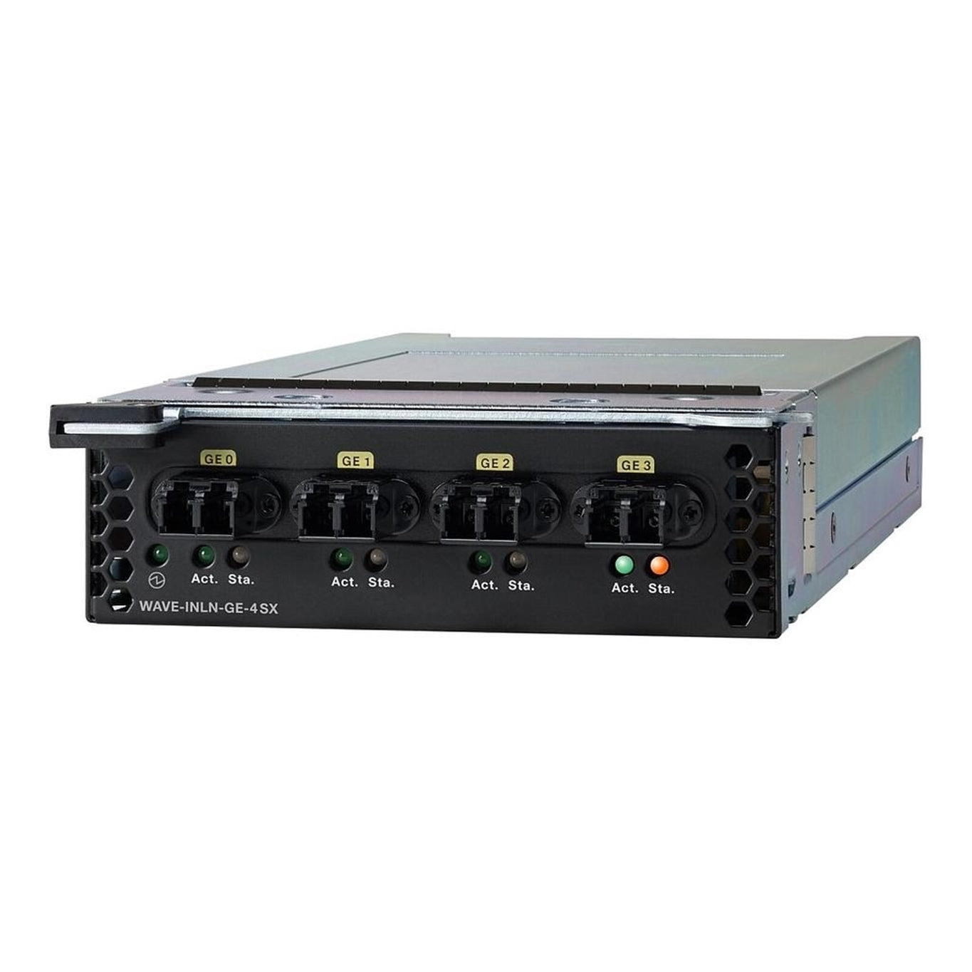 Cisco WAVE-INLN-GE-4SX 4-port Gigabit Ethernet Fiber I/O Module (Certified Refurbished)