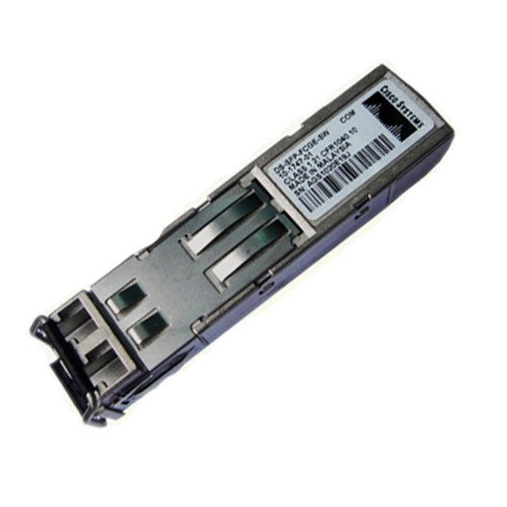 Cisco DS-SFP-FCGE-SW Compatible 1G 550M MMF SFP Transceiver, Silver (Certified Refurbished)