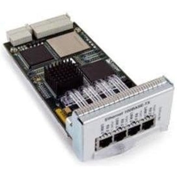 Juniper PE-4FE-TX 4 Port Expansion Module Switch (Refurbished)