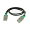 MOLEX 745460840 PCIe x8-x8 0.5 Meter 28AWG Ejectors 10GB External Cable., Black
