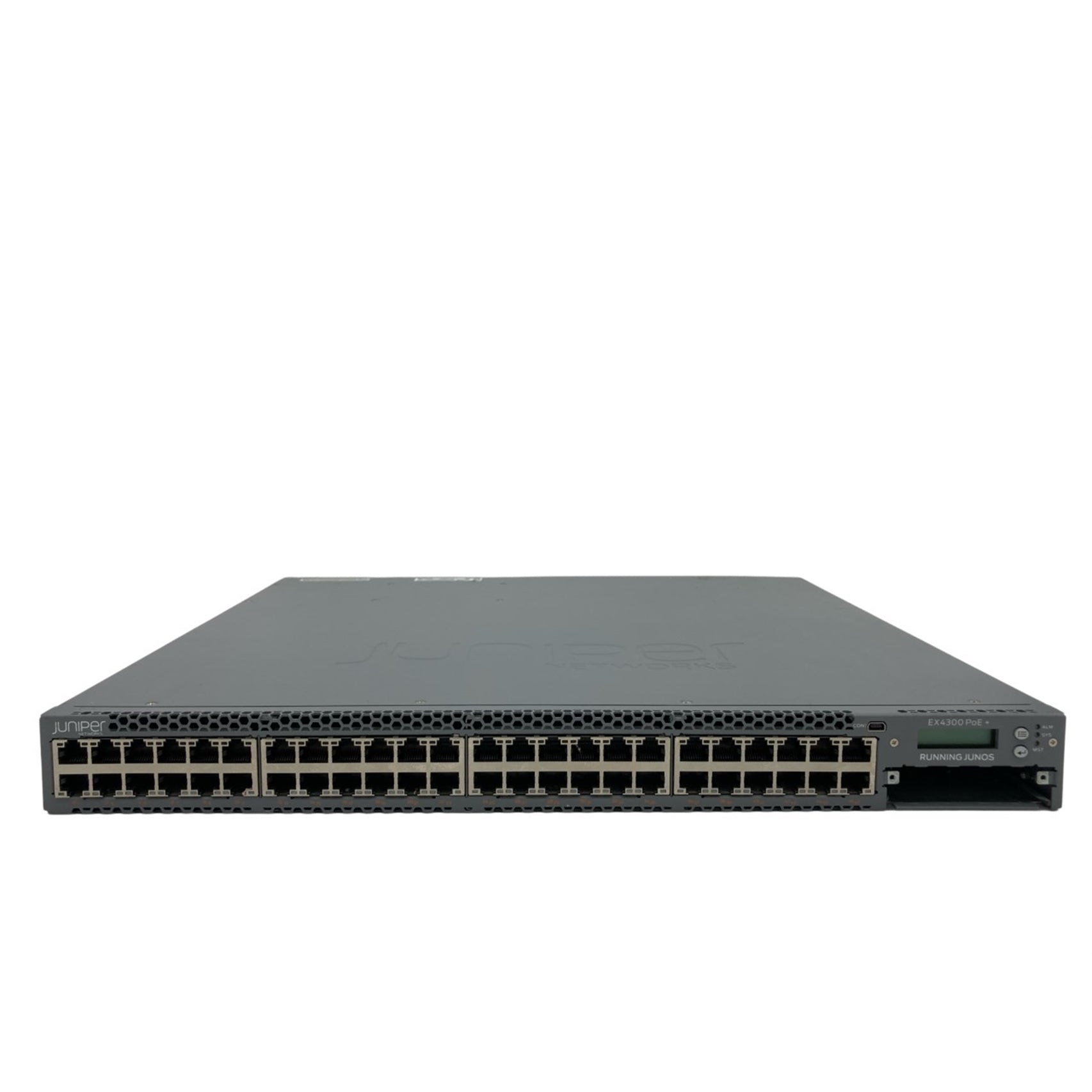 Juniper Networks EX4300-48P 48-Port 802.11A 100Mbps RJ45 1U Switch, Grey (Certified Refurbished)