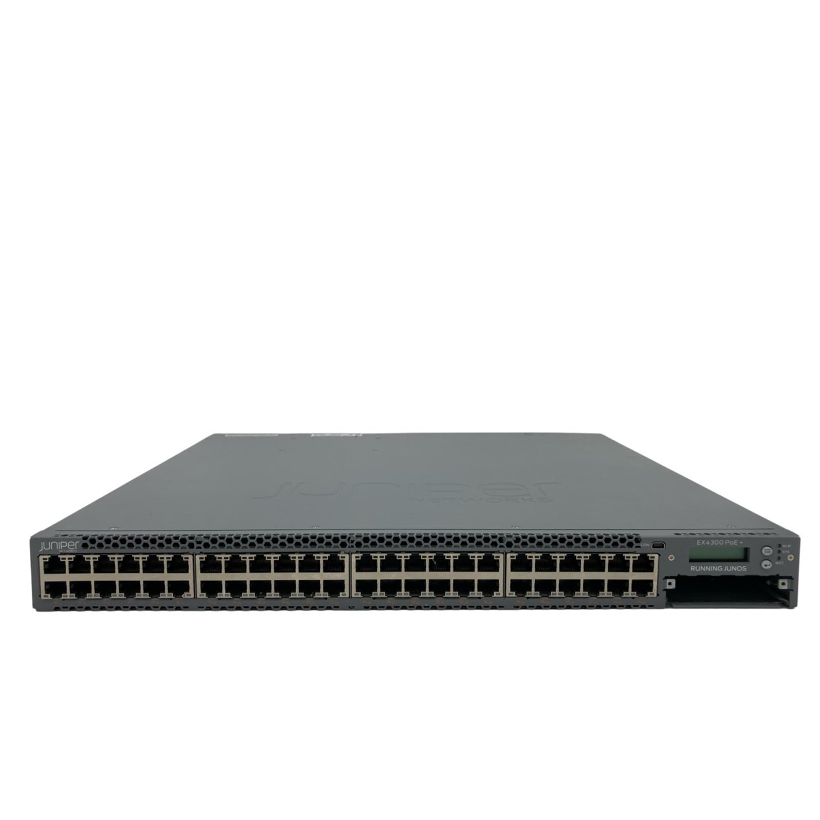 Juniper Networks EX4300-48P 48-Port 802.11A 100Mbps RJ45 1U Switch, Grey (Certified Refurbished)