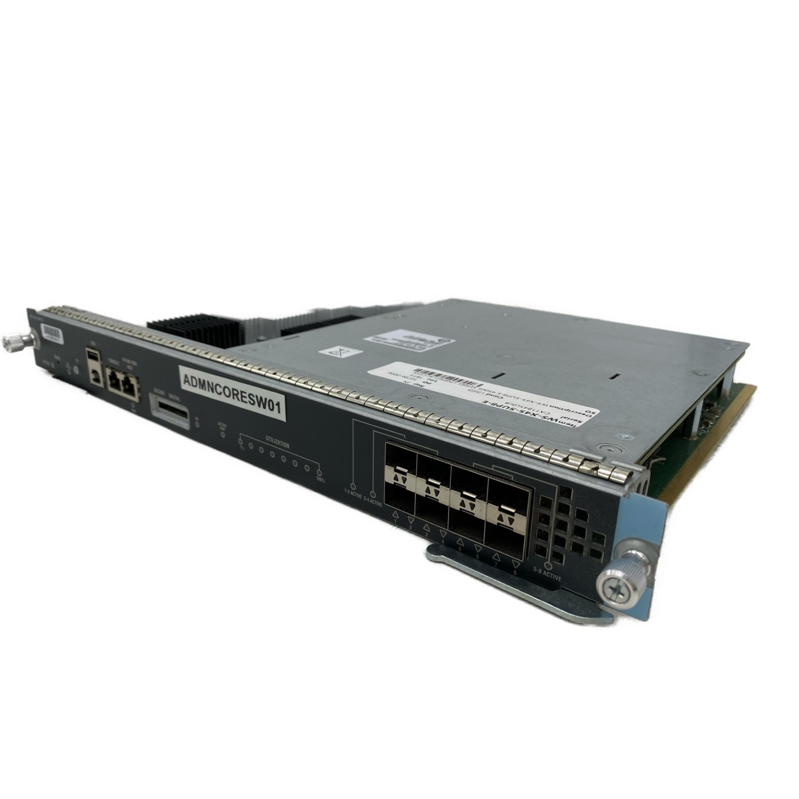 Cisco WS-X45-SUP8-E 8-Port AFI Network Switch (Certified Refurbished)