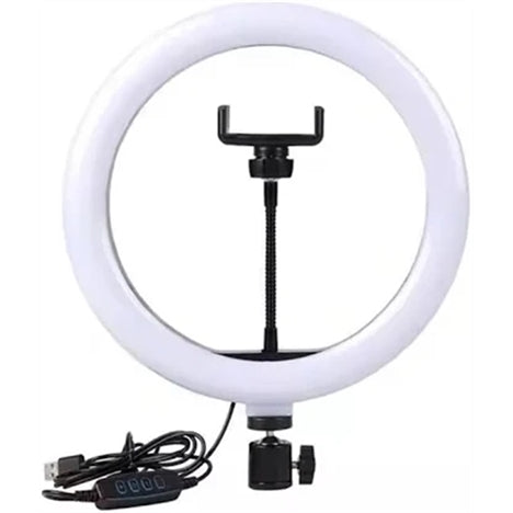 Ring Fill Light 10 inch Adjustable Color Temp ZD666 White