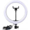 Ring Fill Light 10 inch Adjustable Color Temp ZD666 White