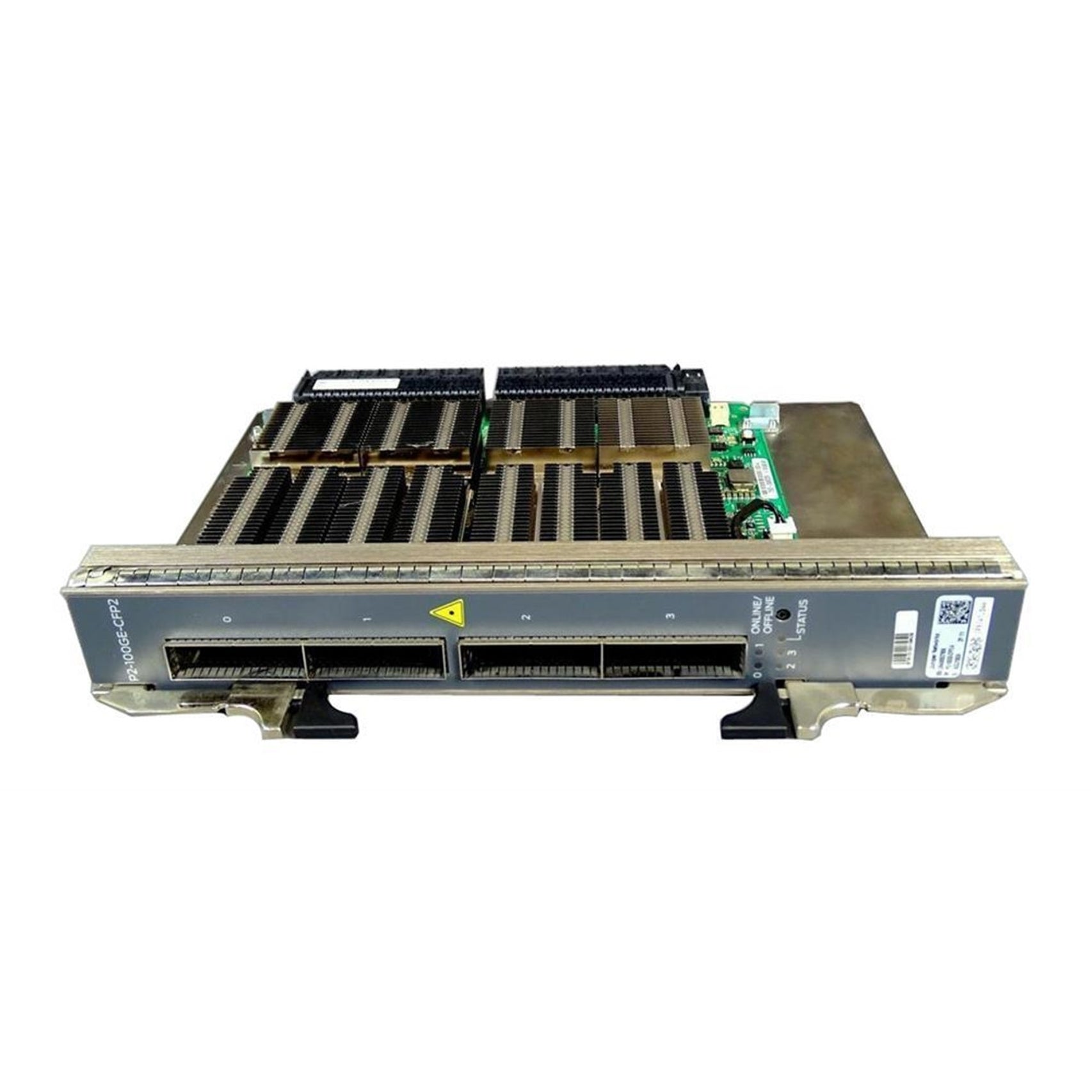 Juniper P2-100GE-CFP2-B PTC 4-Ports 100 Gigabit Ethernet PIC Interface Card Grade B (Used - Good)