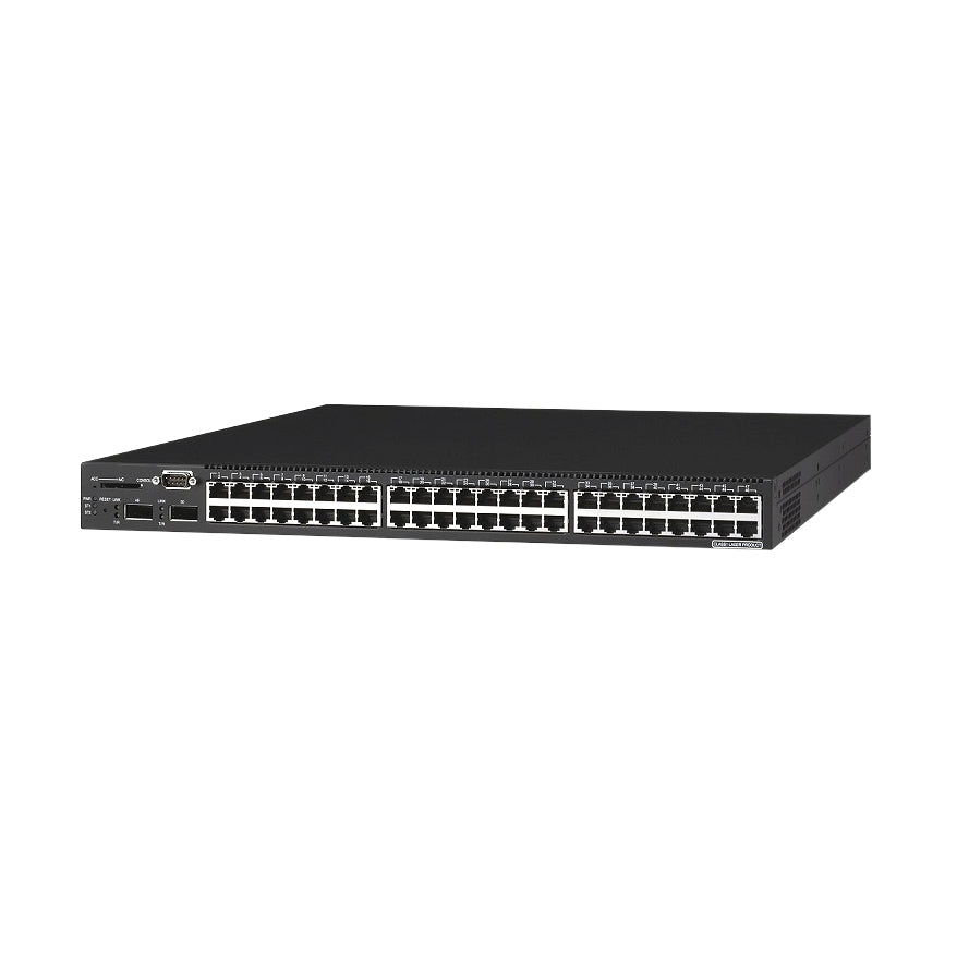 Broadcom FWS648-POE FastIron Workgroup 648-POE 44 10/100 + 4 combo port Network Switch (New Open Box)