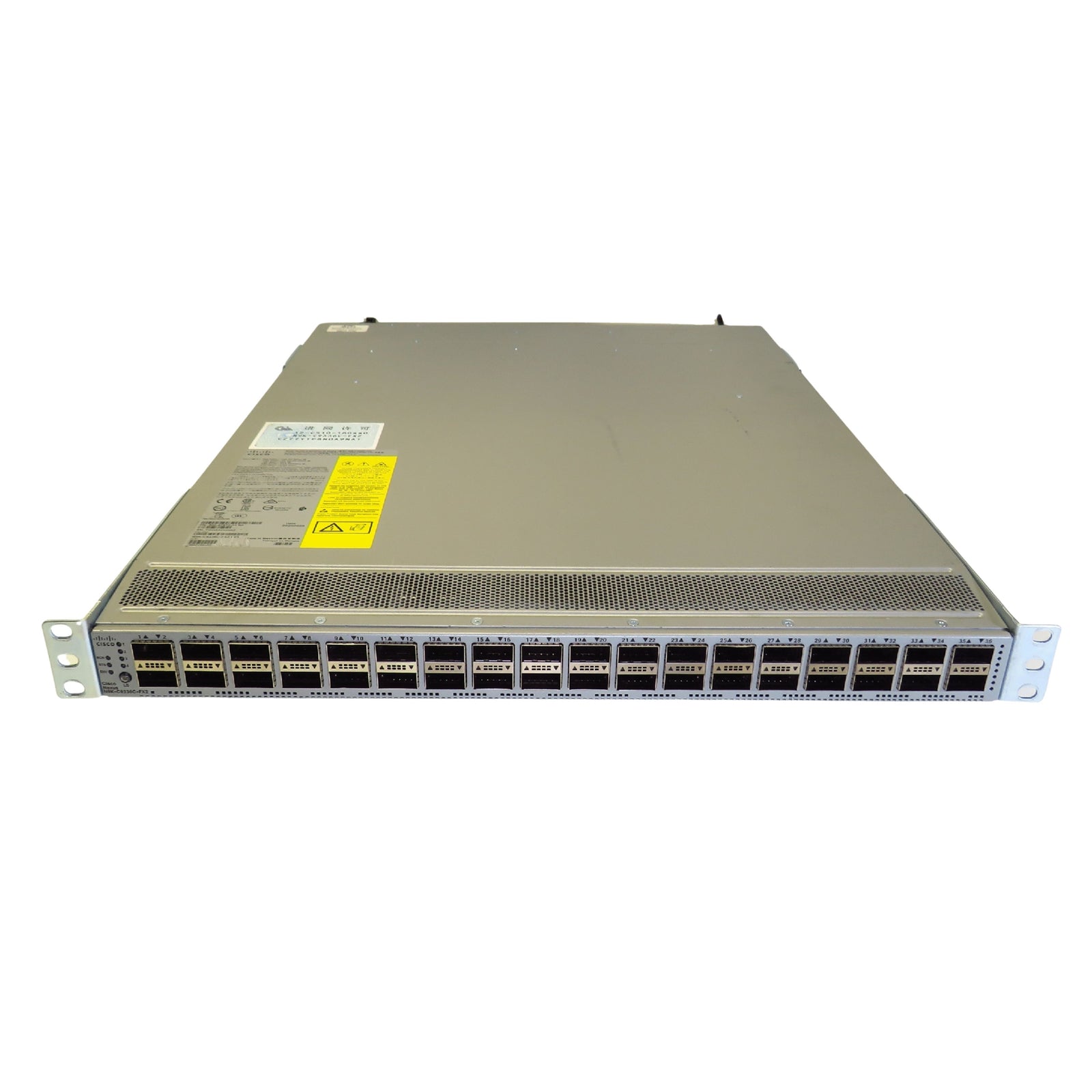 Cisco N9K-C9336C-FX2 36-Port Network Switch (Refurbished)