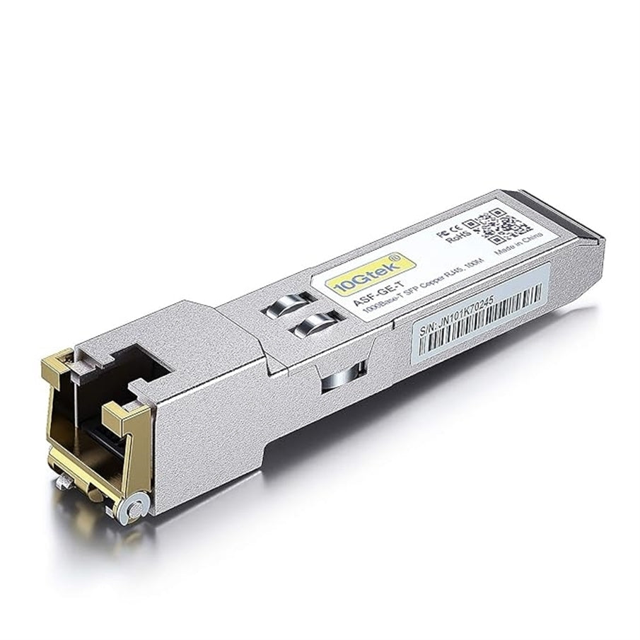 Juniper Networks EX-SFP-1GE-T Transceiver, Silver