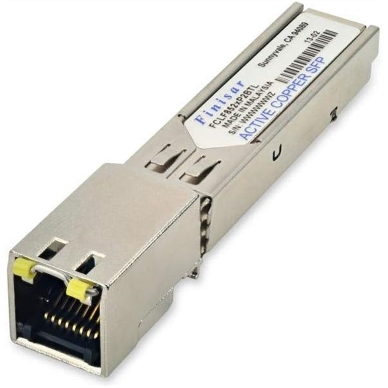 FINISAR FCLF8521P2BTL TX/RX Optical Fiber 1000Mbps Copper 20-Pin SFP Transceiver, Silver (Certified Refurbished)