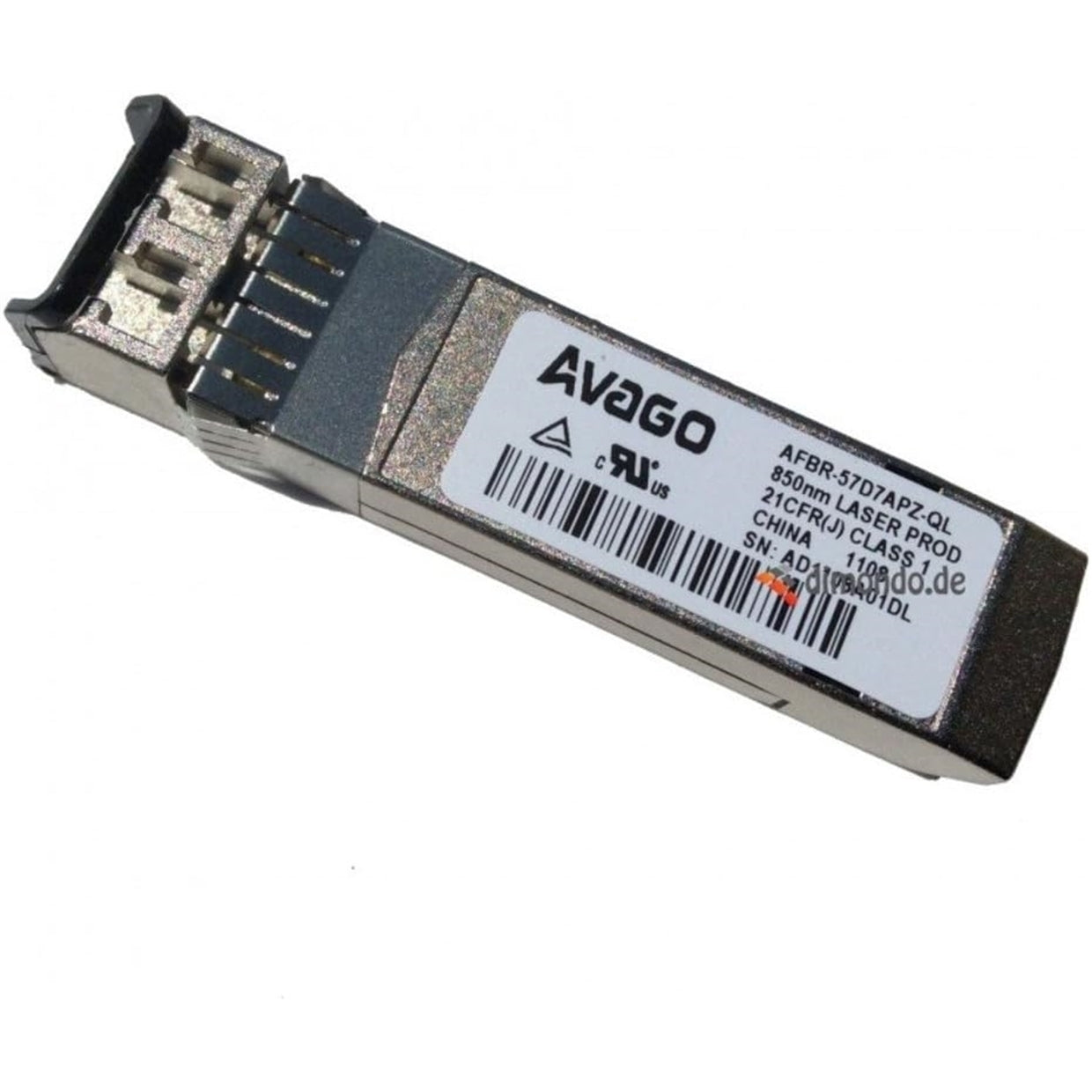 Avago AFBR-57D7APZ Compatible 8G Fibre Channel SFP+ Transceiver, Silver (Certified Refurbished)