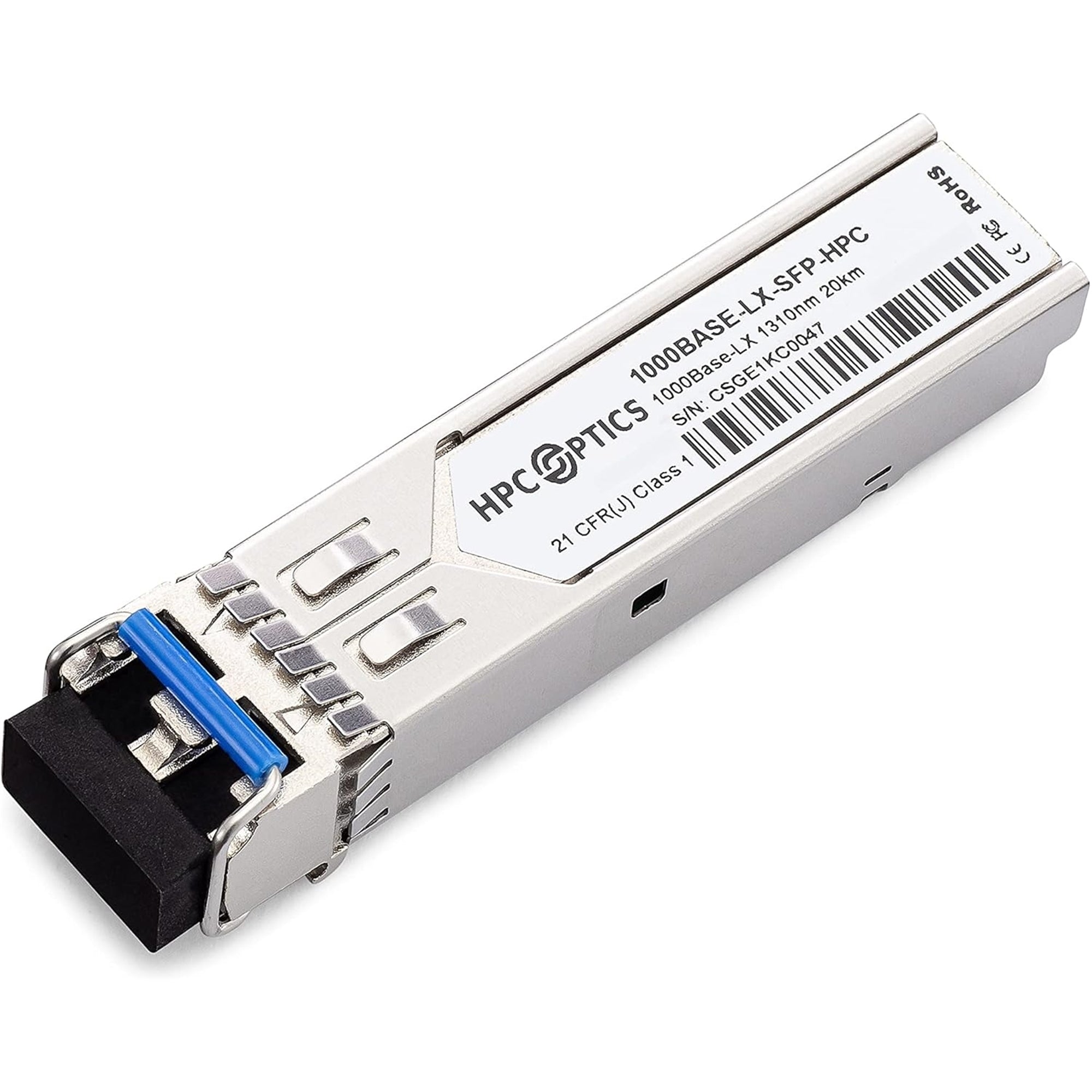 HPC 33211-100 33211-100 1000BASE-LX SFP Transceiver, Silver (Certified Refurbished)