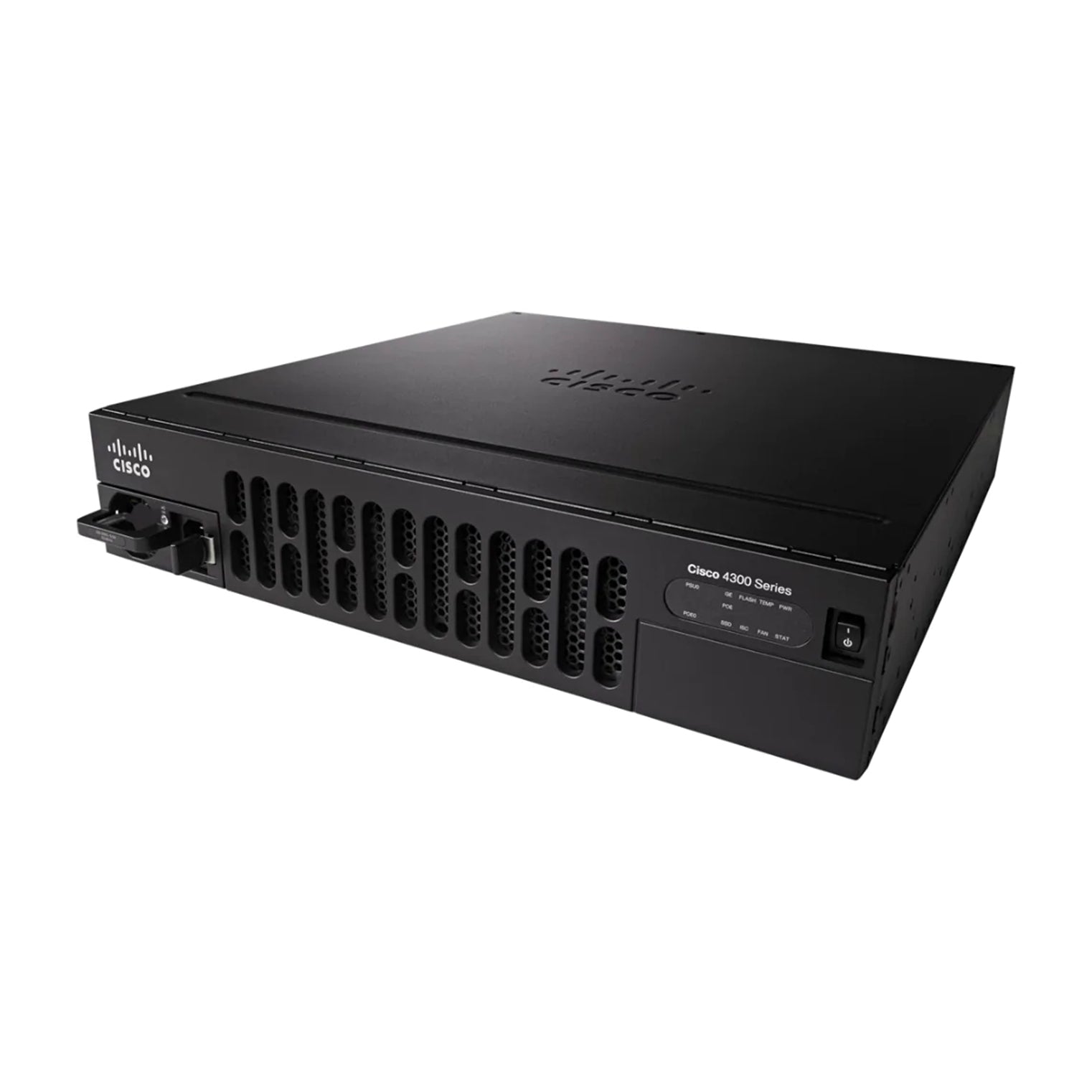 Cisco ISR4351-AX/K9 Wired WAN 3-Port 10/100/1000Mbps Gigabit,Black (Scratch and Dent)