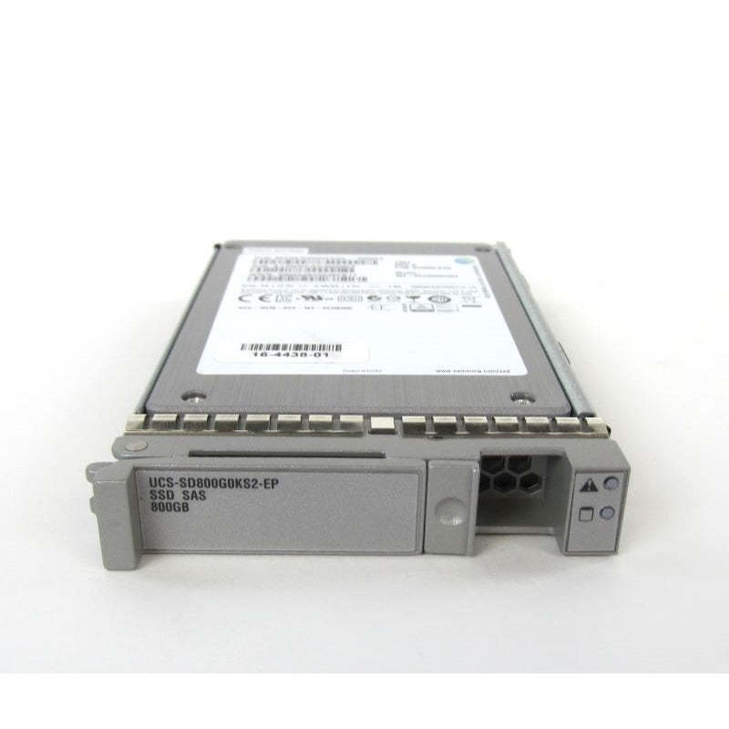 Cisco UCS-SD800G0KS2-EP 2.5" 800GB SAS 12Gb/s Solid State Drive (SSD), Silver (Certified Refurbished)