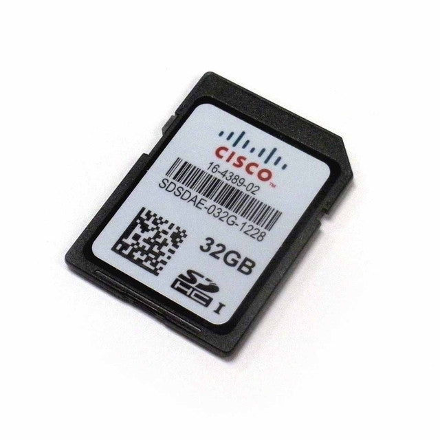 Cisco 16-4389-02 32GB SDHC Card, Black (Certified Refurbished)