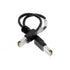 LEONI L45593-E103-D5 2' Network Cable (Black) (Certified Refurbished)