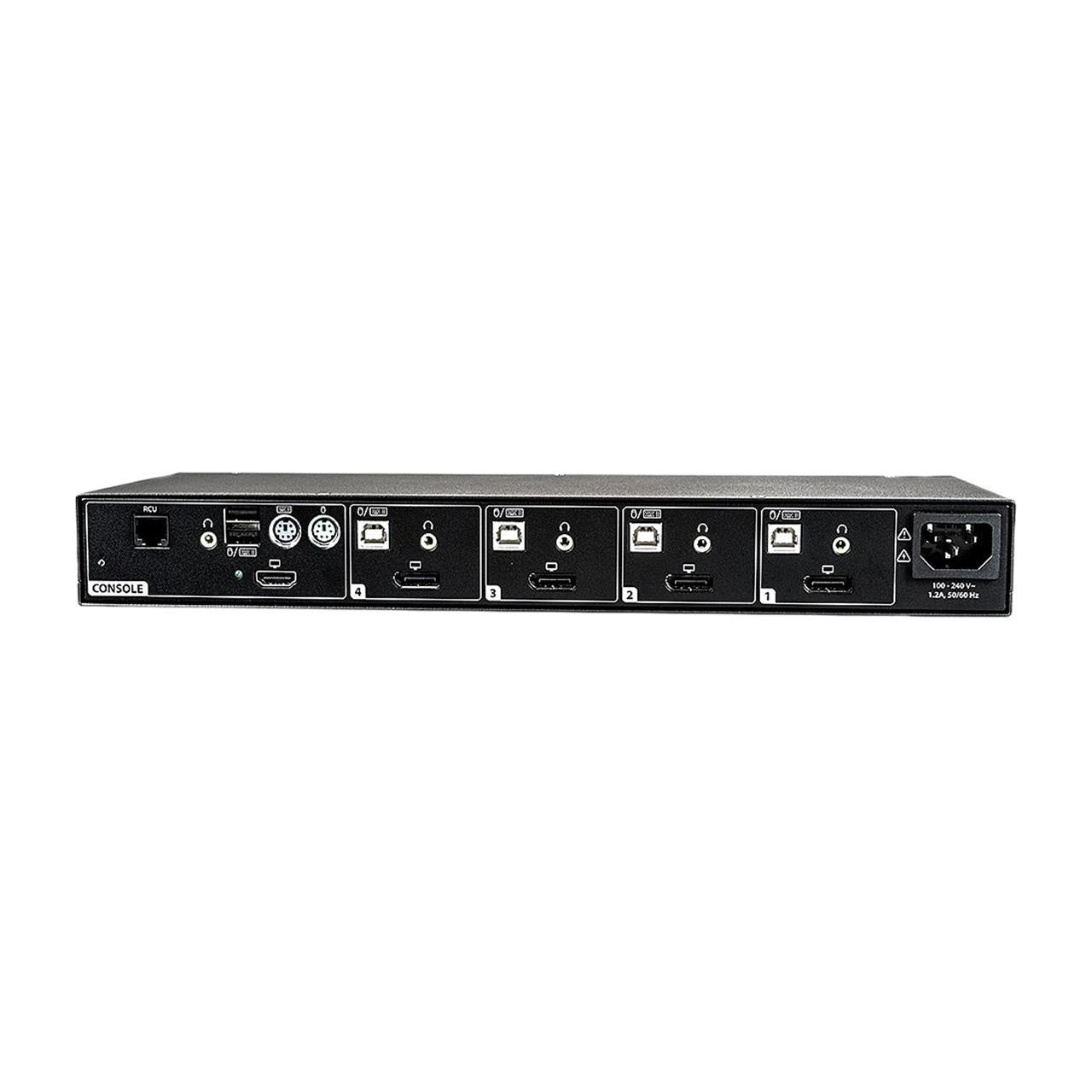 VERTIV SC840-001 4-Port 100Mbps RJ45 Desktop Specialty Switch, Black