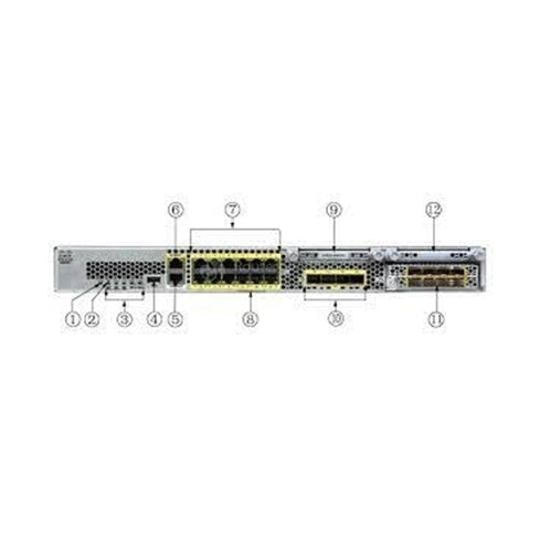 Cisco FPR2140-ASA-K9 12-Port 100Mbps RJ45 Desktop Specialty Switch, Black (Certified Refurbished)