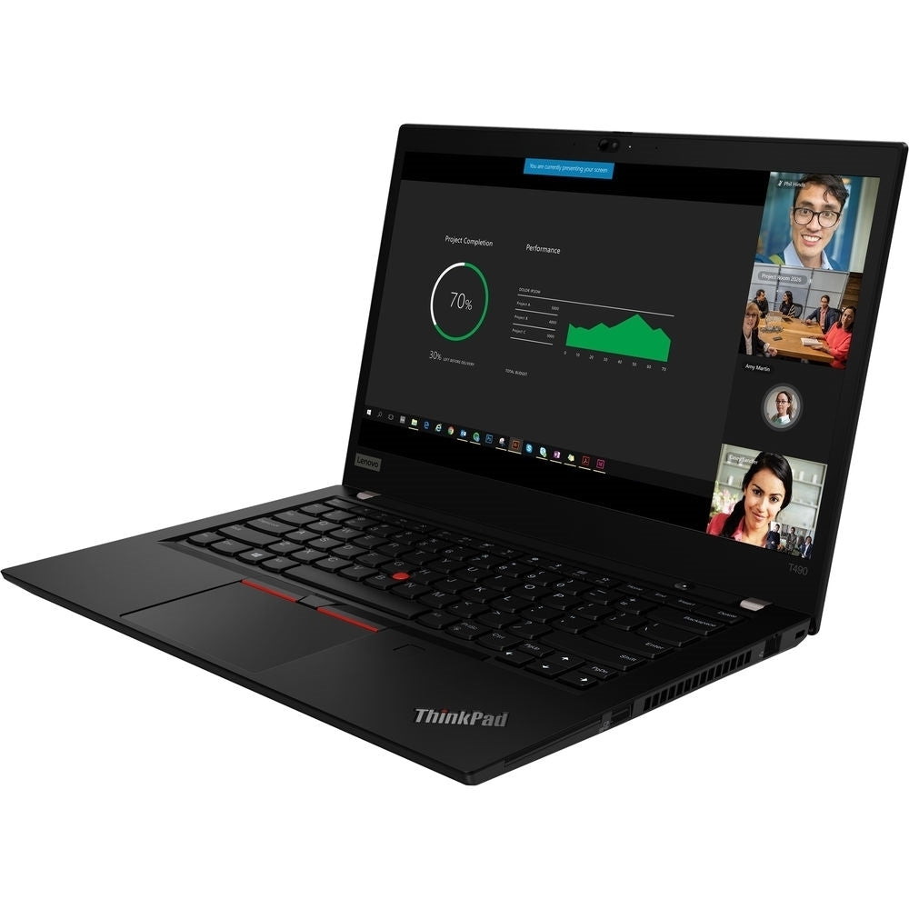 Lenovo ThinkPad T490 14" Touch 16GB 512GB SSD Core™ i7-8665U 1.9GHz NO OS, Black (Used - Good)