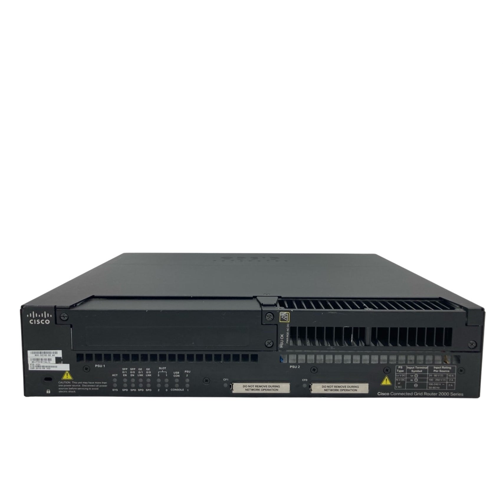 Cisco CGR-2010-SEC/K9 CGR2010 security bundle w/SEC license PAK Grade B (Used - Good)