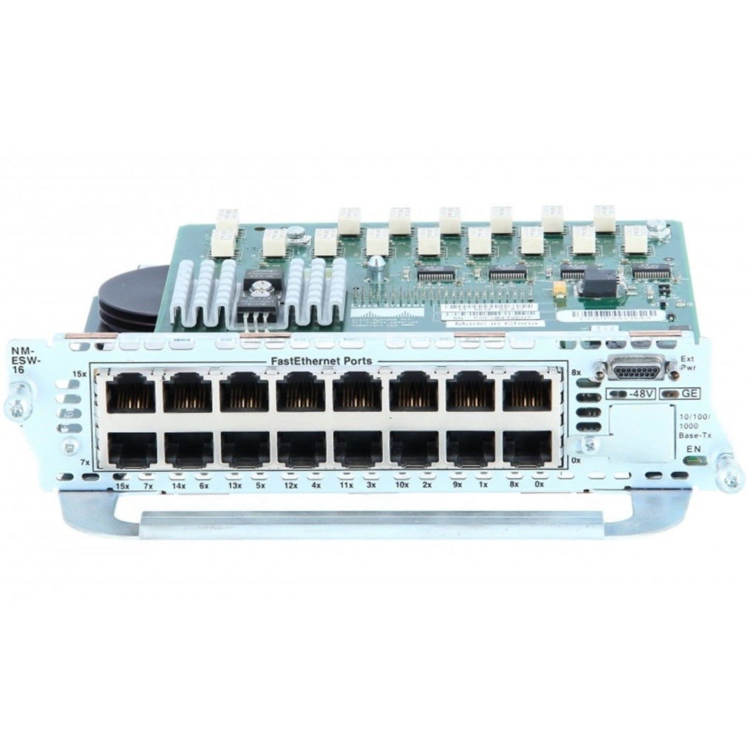 Cisco NM-ESW-16 C3600 Net Module 16 Port Switch Module (Certified Refurbished)