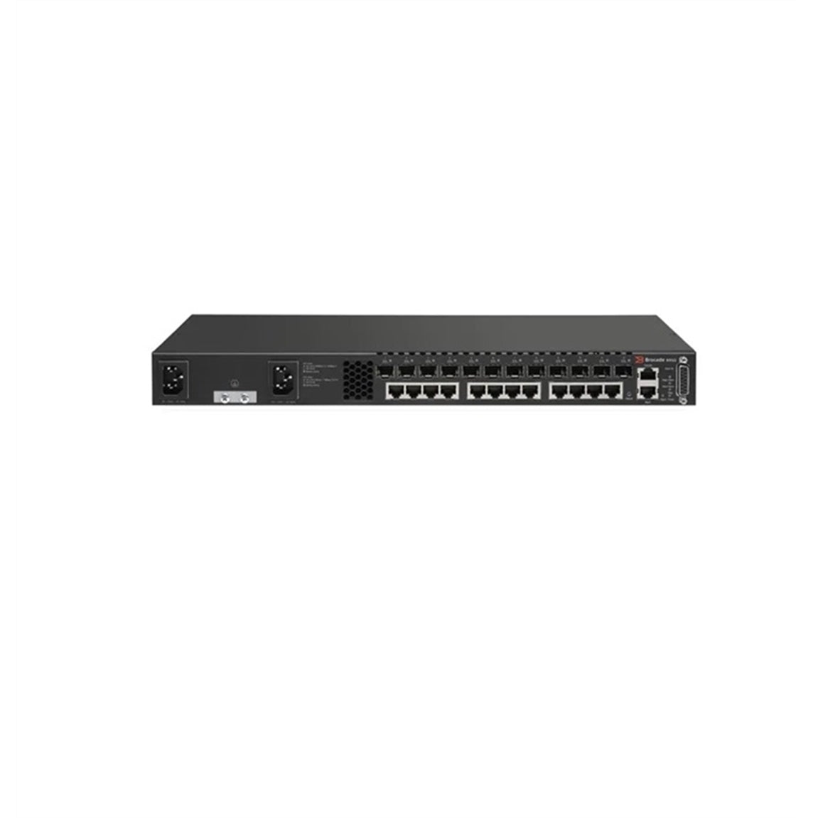 Broadcom BR-6910-EAS-AC 12-Port 100Mbps RJ45 1U Specialty Switch, Black (Certified Refurbished)