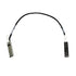 Amphenol 10093084-200AHFLF 0.75m Long QSFP+ 30AWG FCI Data Cable, Black