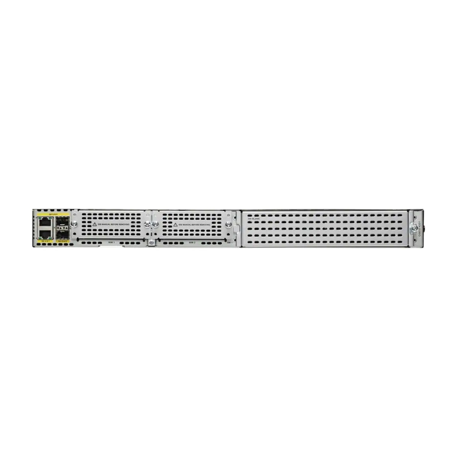Cisco ISR4331/K9-CR Wired WAN 3-Port 10/100/1000Mbps Gigabit,Black(Certified Refurbished)