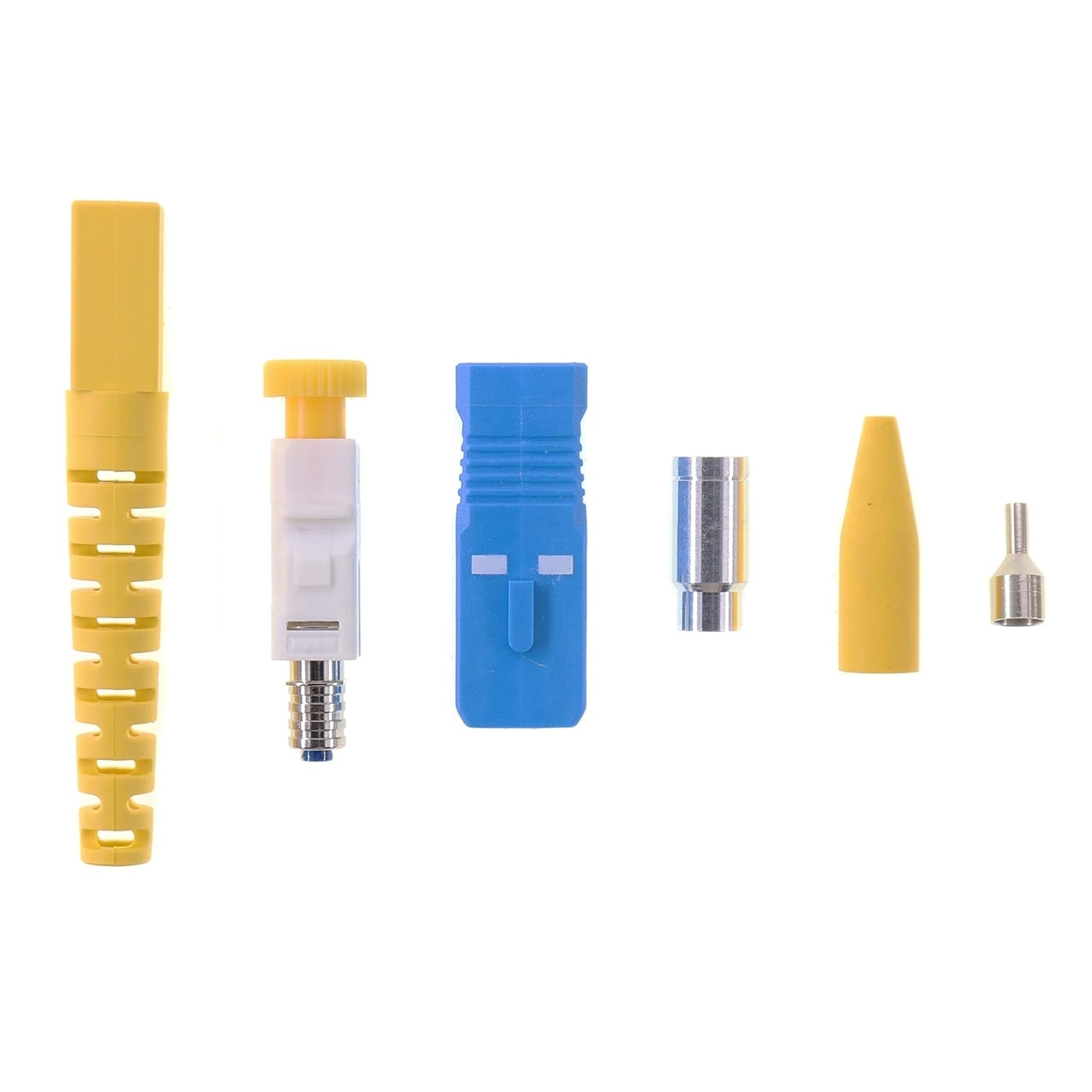 LEVITON 49990-SSC Fast-Cure SC Fiber Optic Connector (Blue), OS2 (Singlemode) (New Open Box)