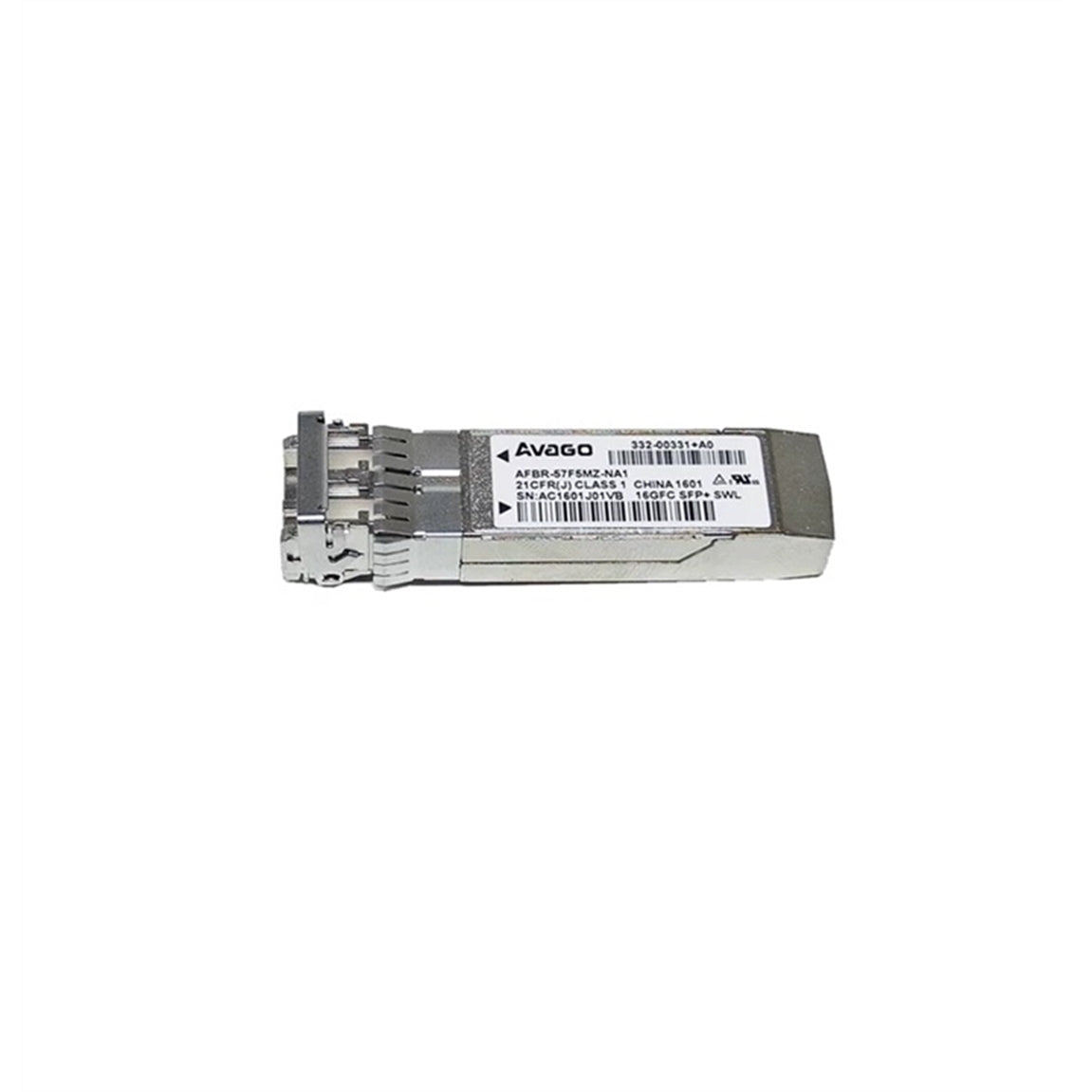 AVAGO AFBR-57F5MZ-NA1 16GFC SFP+ SWL Transceiver Module, Silver (Certified Refurbished)