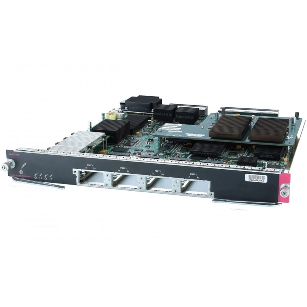 Cisco Catalyst 6500 Series 4-Port 10 Gigabit Ethernet Module (Certified Refurbished)