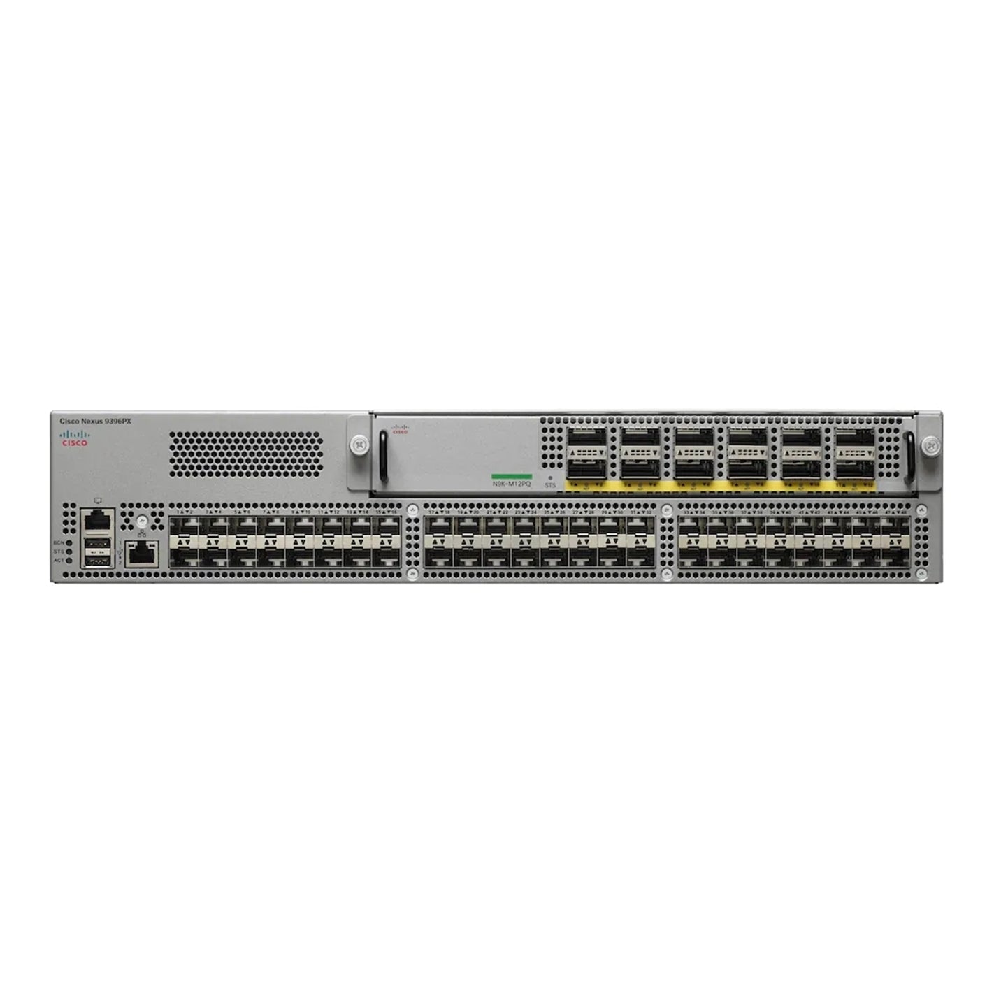 Cisco N9K-C9396PX,USED 48-Port WiFi 5 100Mbps RJ45 Desktop Specialty Switch, Silver (Refurbished)