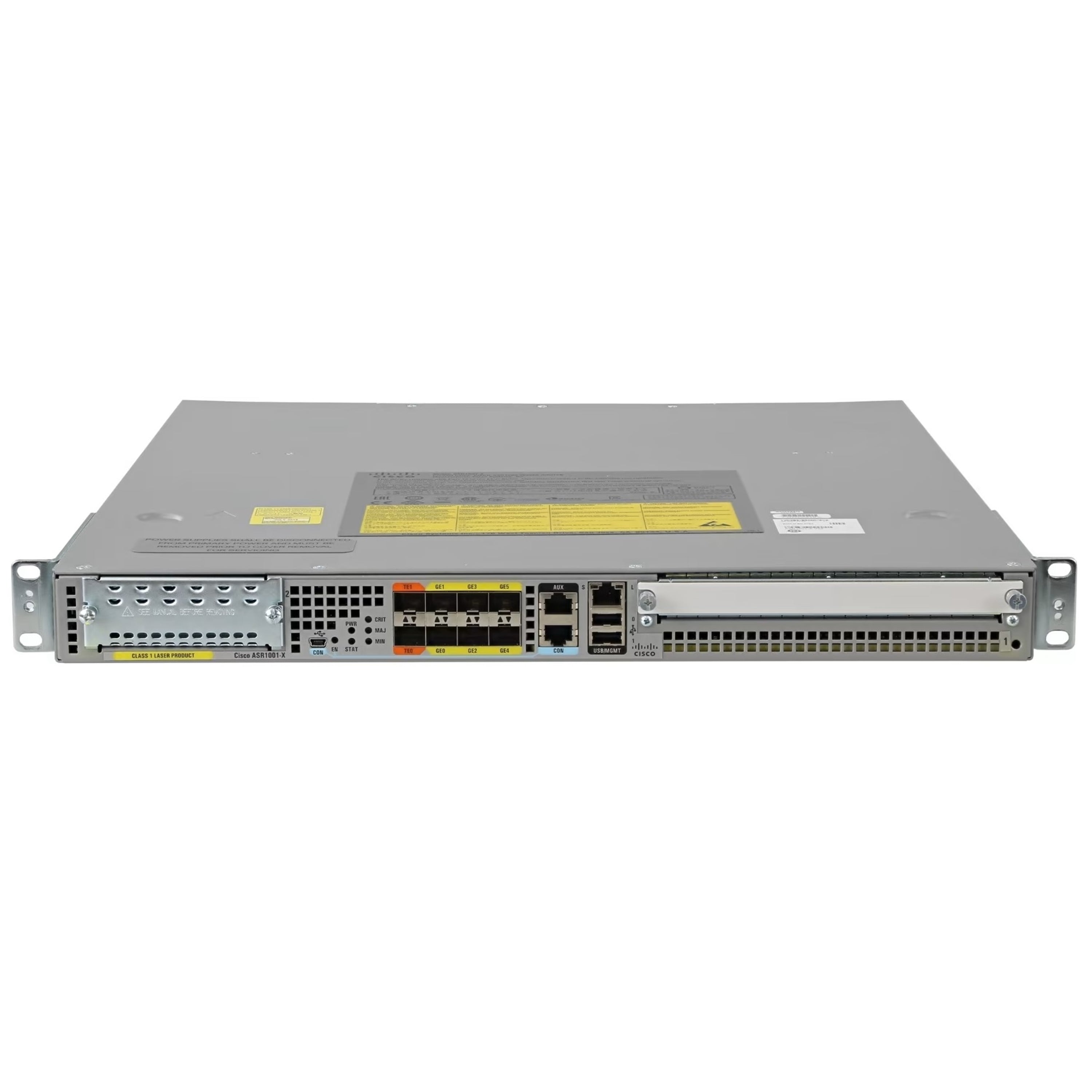 Cisco ASR1001-X 8-Port WiFi 5 100Mbps RJ45 Desktop Specialty Switch, Black (Scratch and Dent)