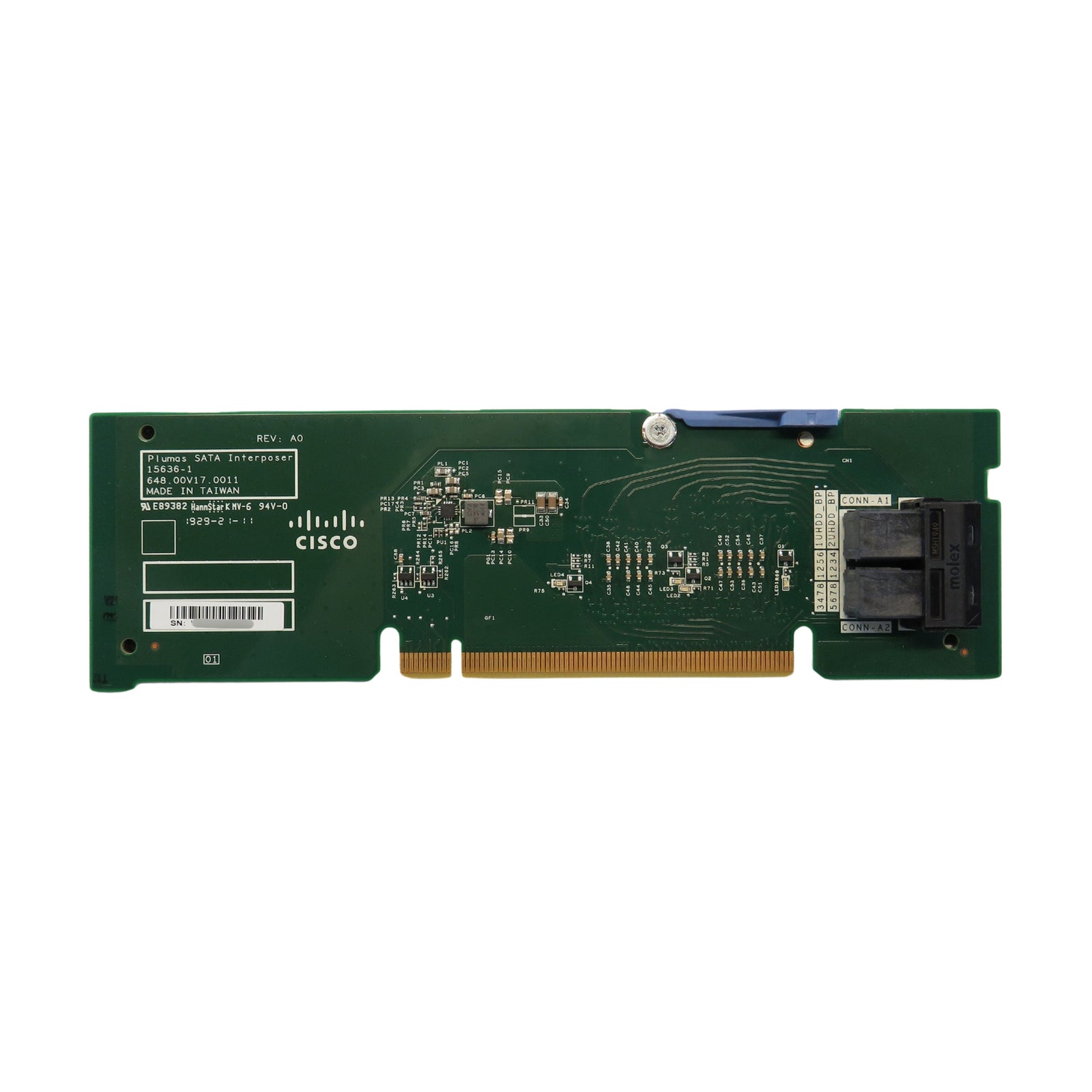 Cisco UCSC-SATAIN-220M5 Network Card, Green (Certified Refurbished)