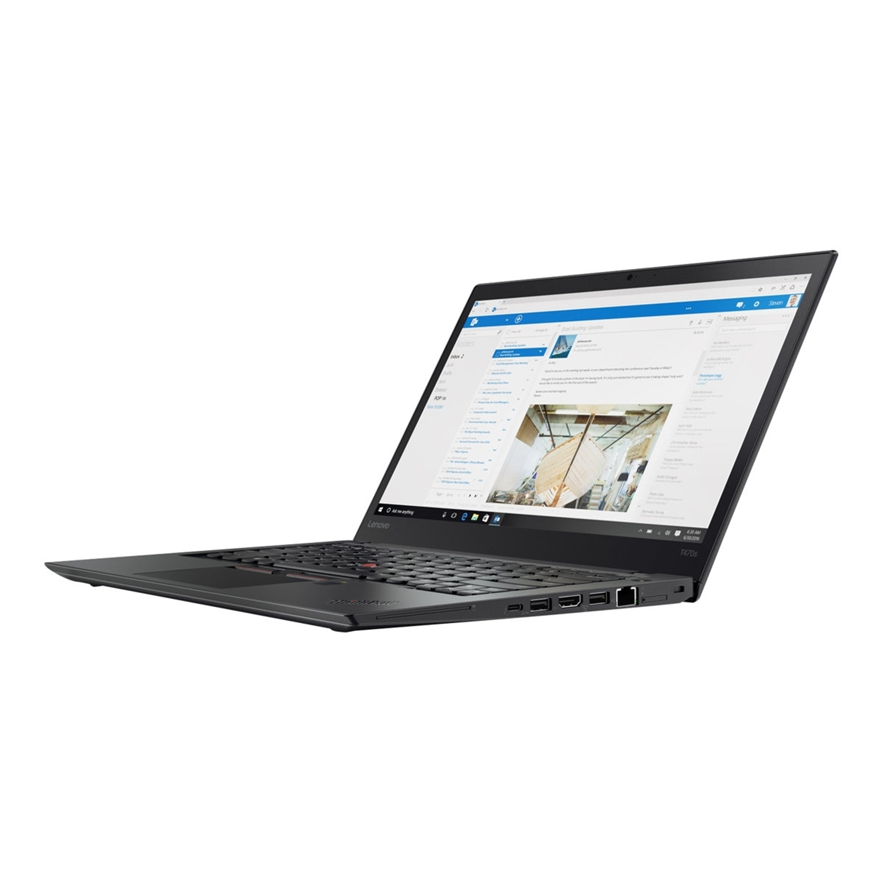 Lenovo ThinkPad T470p 14" 16GB 512GB i7-7700HQ 2.80GHz NO OS/AC, Grade A (Used - Good)