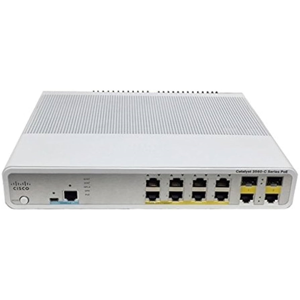 8 FE PoE, 2 x Dual Uplink, IP Base Ethernet Switch (Used - Good)