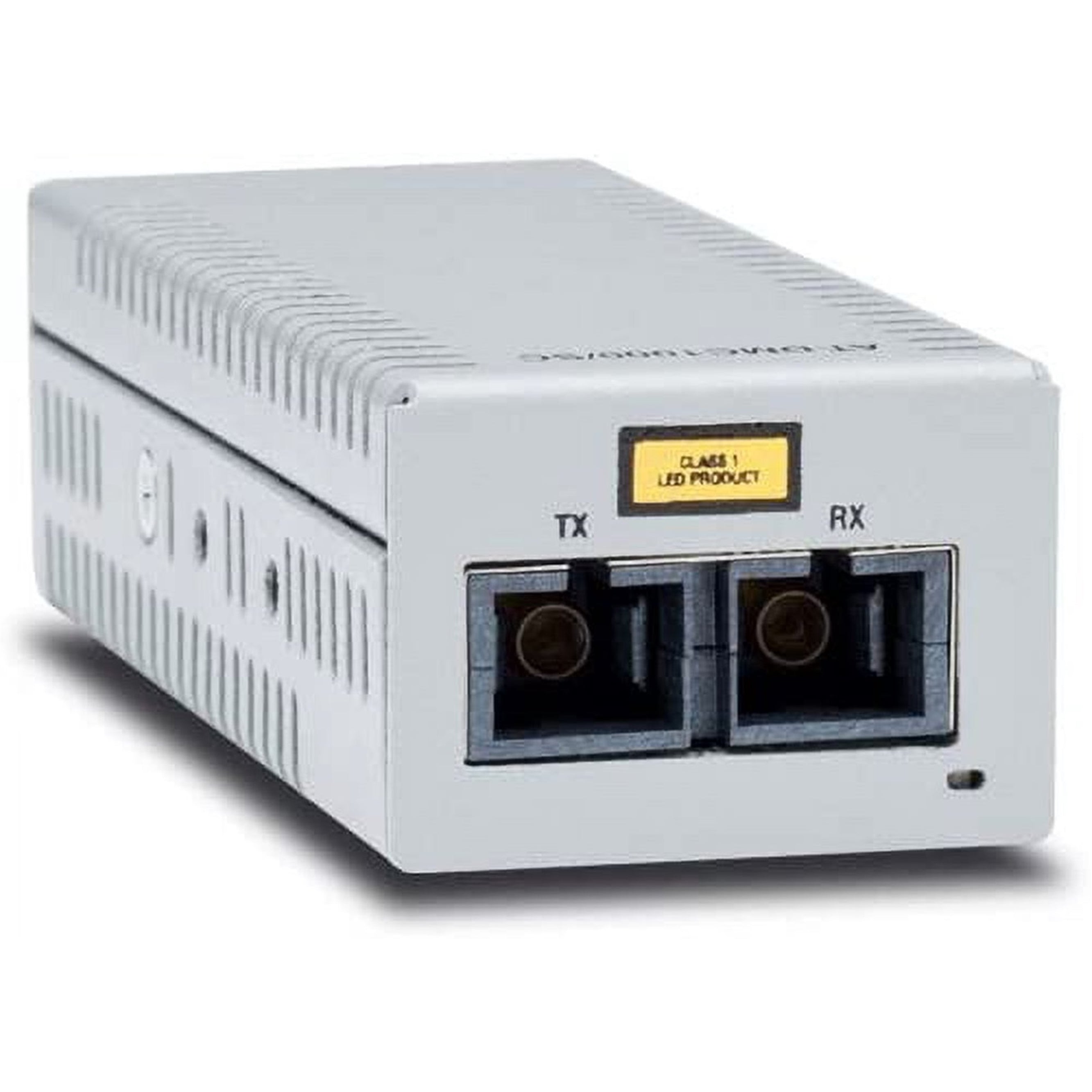 ALLIEDTELE AT-DMC1000/SC-90 Fiber Media Converter Transceiver, White (New Open Box)